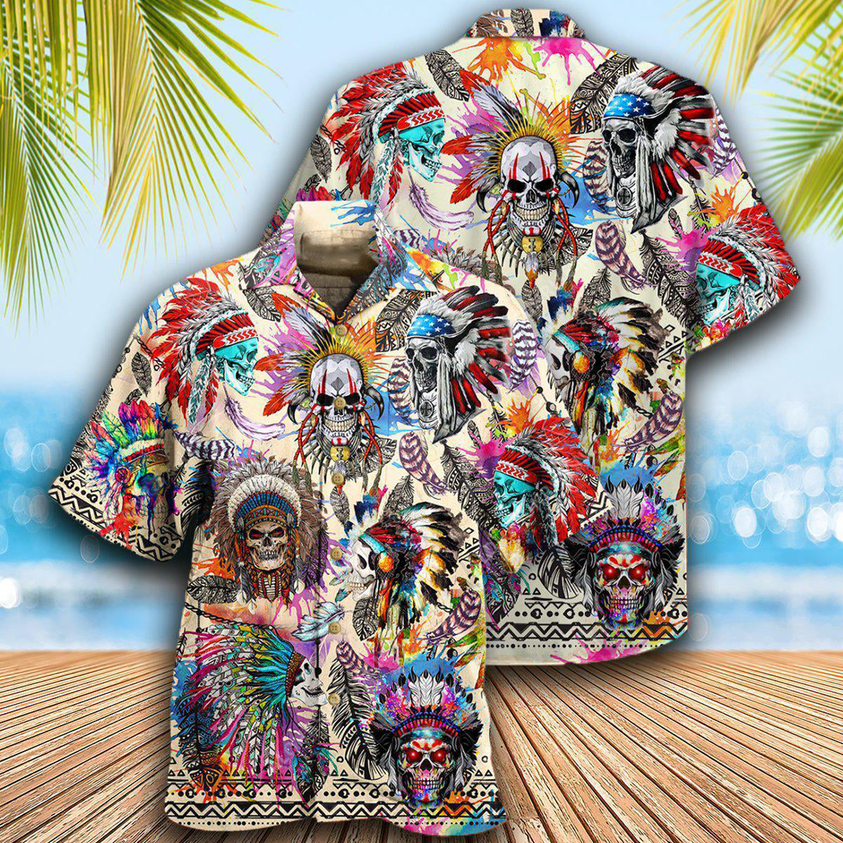 Native Culture Reverence Artistic Design – Hawaiian Shirt