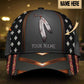 Feather Black Personalized – Classic Cap