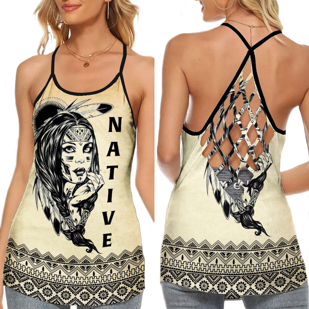 Native Girl Nature Collection – Hollow Tank Top