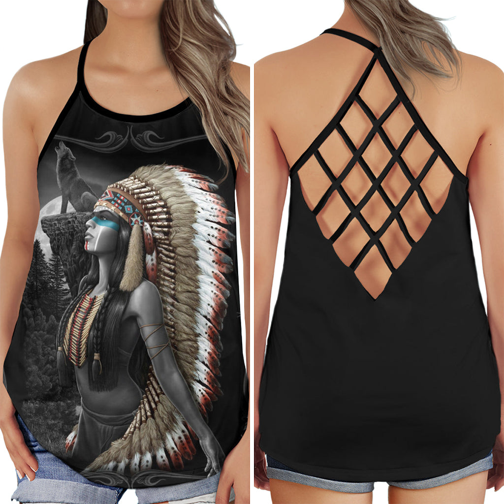 Native Peace Girl – Hollow Tank Top