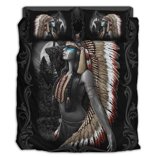 Native American Forest Peace Bedding Cover For Southwestern Bedroom Decor
