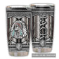 Native American Silver Personalized 20 Oz Tumbler For Coffee Travel And Daily Use