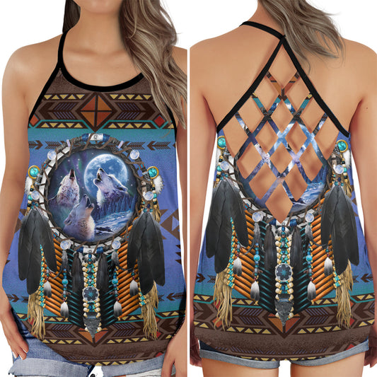 Peaceful Life Heritage Vibes - Hollow Tank Top