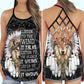 Wolf Listen To The Wind Collection – Hollow Tank Top