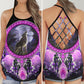 Peace Love Wolf Spirit Vibes - Hollow Tank Top