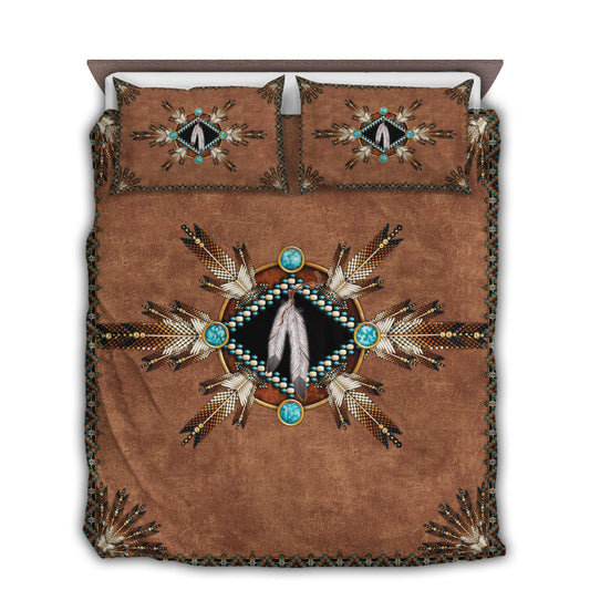 Native American Nature Sign Bedding Cover For Southwestern Bedroom Decor
