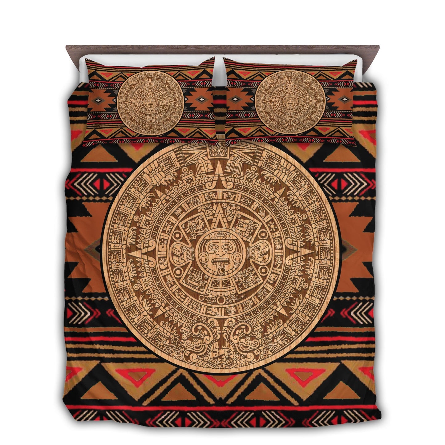 Native Aztec Mayan Bedding Cover For Southwestern Bedroom Decor