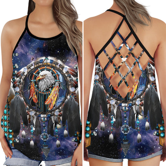 Dreamcatcher Spirit Boho Vibes - Hollow Tank Top