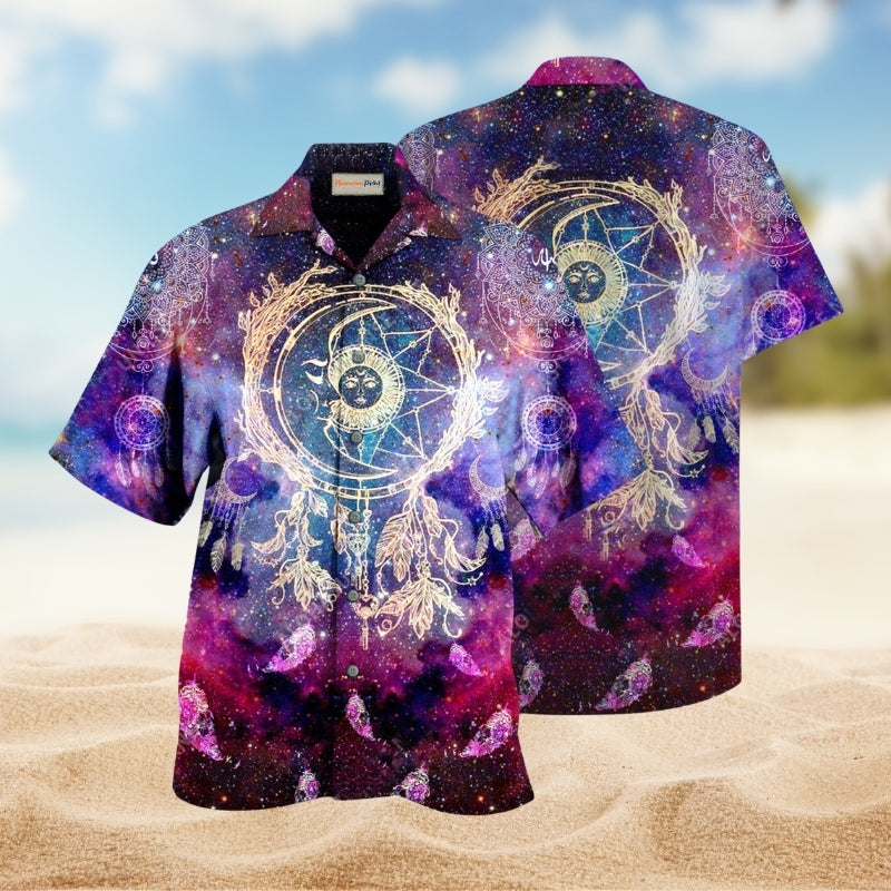Native Dreamcatcher Moon Smile Limited Edition – Hawaiian Shirt