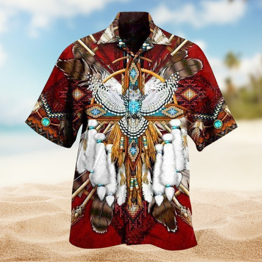 Native Dreamcatcher Sunset Limited Edition – Hawaiian Shirt
