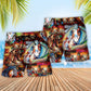 Native Horse Spiritual Art – Beach Short