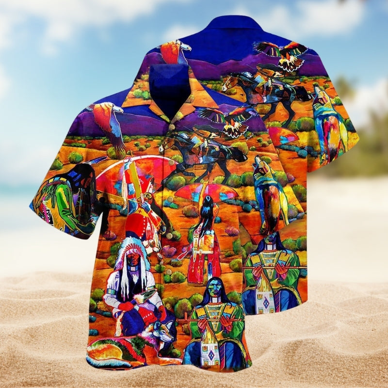 Native Human Love Red Limited Edition – Hawaiian Shirt