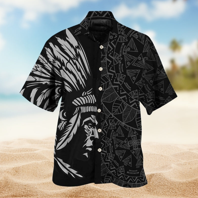 Native Man Still Here Still Strong Style Limited Edition – Hawaiian Shirt