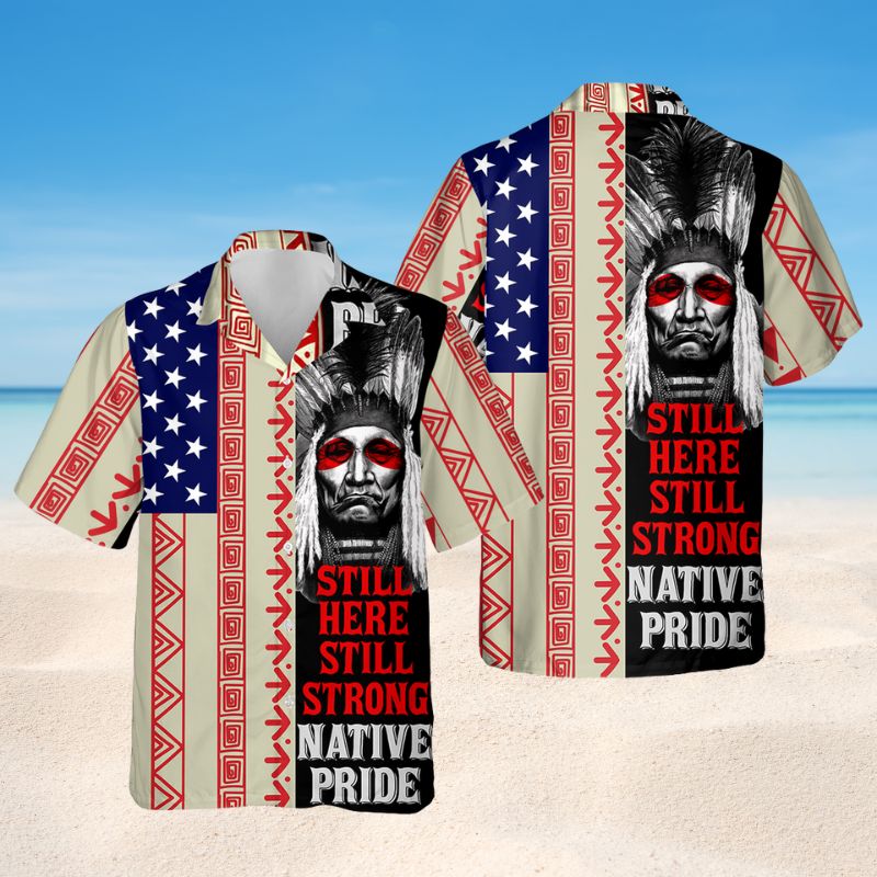 Native Pride Peaceful Forever Edition – Hawaiian Shirt