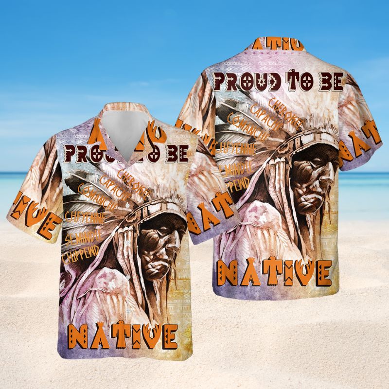 Native Pride Peaceful Heart Edition – Hawaiian Shirt