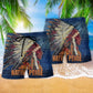 Native Pride Love And Peace Art – Beach Short