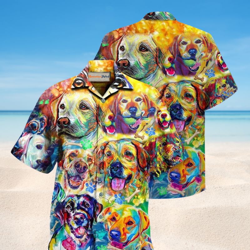 Labrador Retriever Love And Wet Noses Edition – Hawaiian Shirt