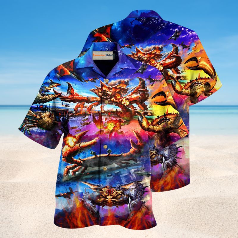 King Of Crab War Edition – Hawaiian Shirt