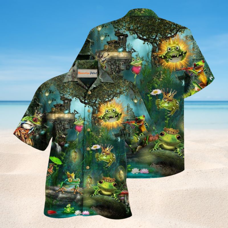 Kiss A Frog Edition – Hawaiian Shirt