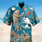 Lazy Cat On The Beach Edition – Hawaiian Shirt