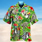 Lemur Tropical Flower Edition – Hawaiian Shirt