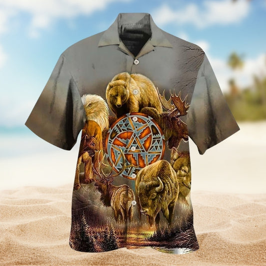 Native Style Love Peace Limited Edition 15 – Hawaiian Shirt