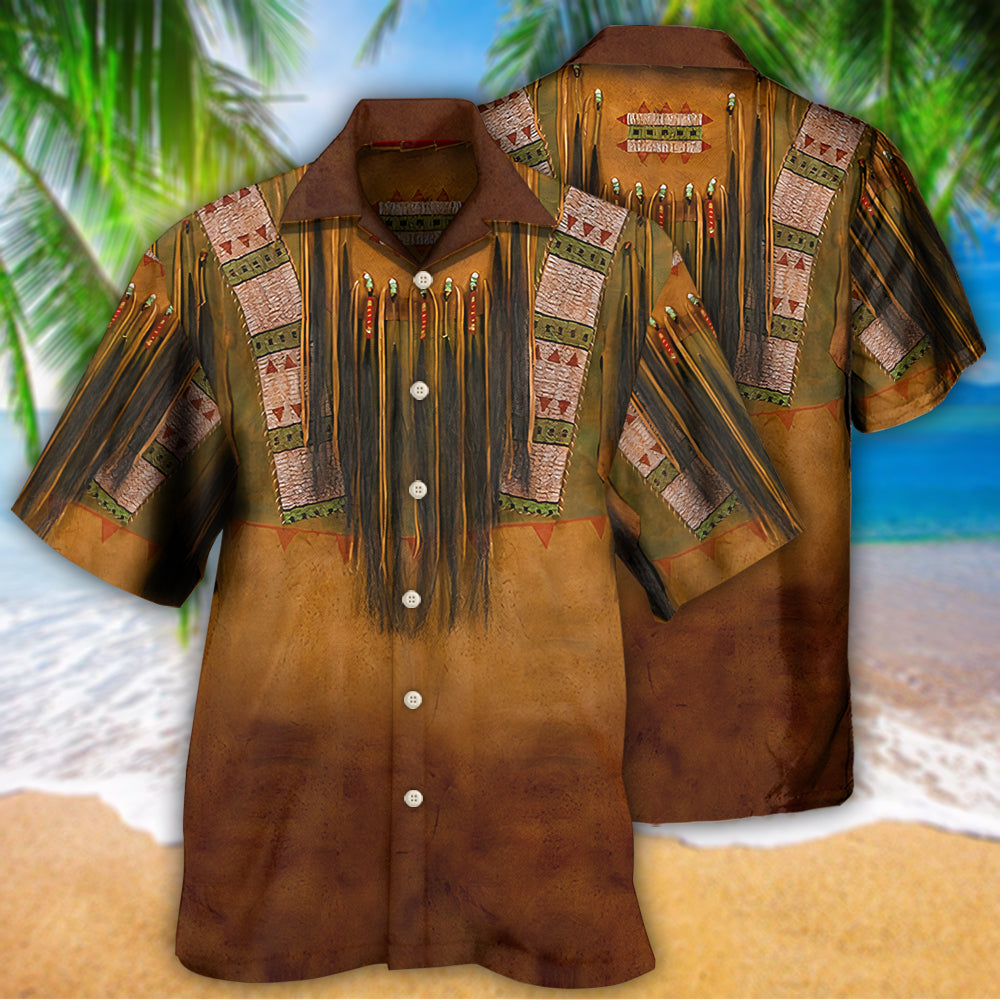 Native Pattern Love Peace Vintage – Hawaiian Shirt