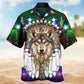 Native Wolf Christmas Style – Hawaiian Shirt
