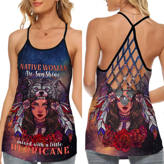 Native Women Are Sunshine And Roses - Hollow Tank Top