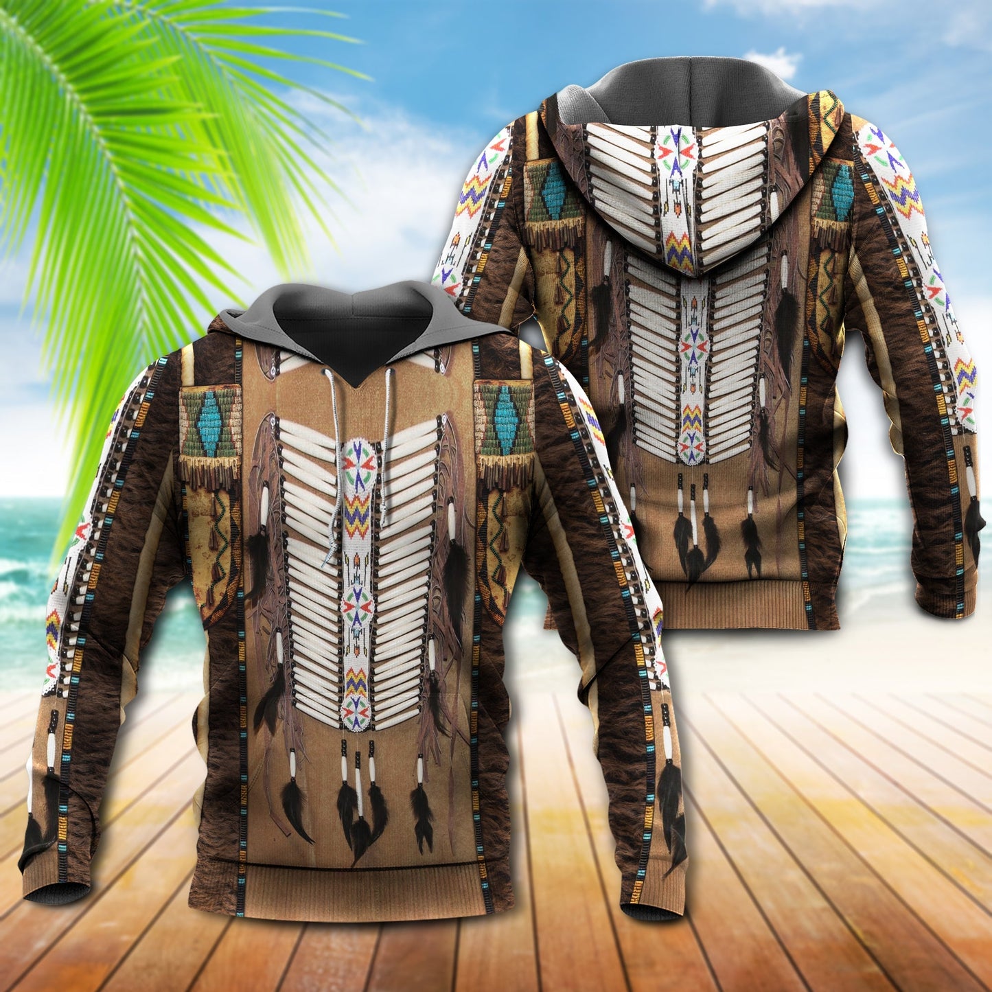 Native Culture Pattern Art - 3D Hoodie