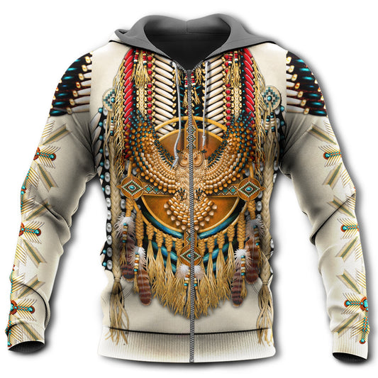 Native Eagle Culture Art Style - 3D Hoodie