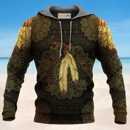Native Love Nature Pattern Style - 3D Hoodie