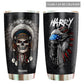 Native American Skull Man Personalized 20 Oz Tumbler