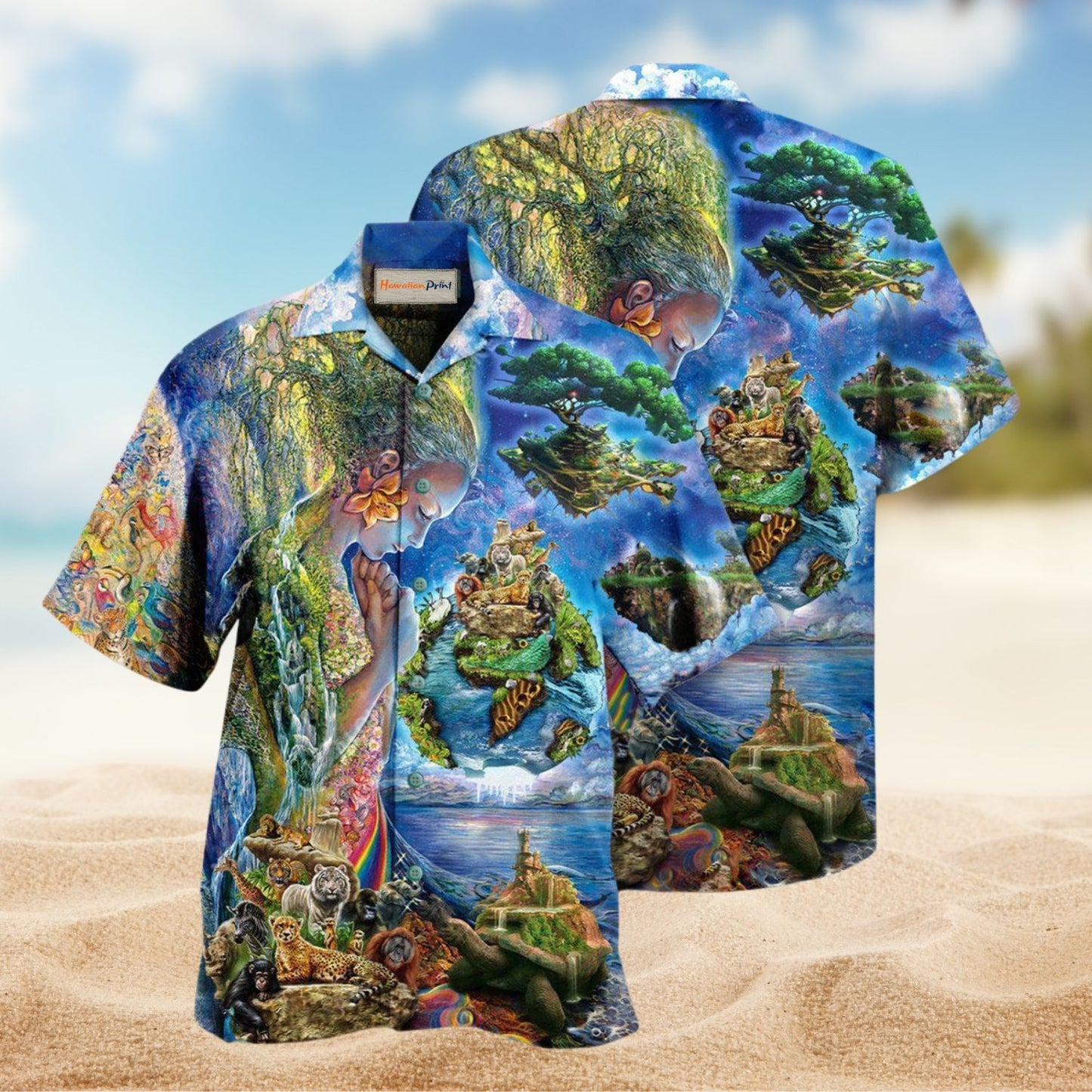 Natural Earth Environment Edition – Hawaiian Shirt