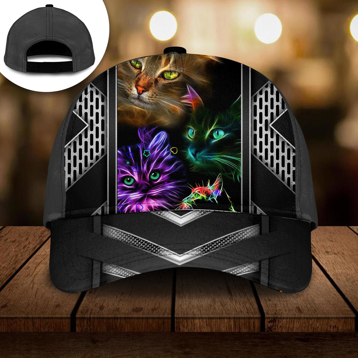 Neon Cats Cool Style – Classic Cap