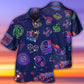 Neon Poker Night Gaming - Hawaiian Shirt