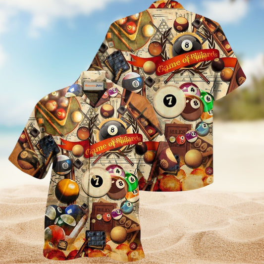 Never Give Up Until The Last Ball Falls Edition – Hawaiian Shirt