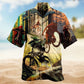 Never Underestimate A Man With A Mountain Bike Edition – Hawaiian Shirt