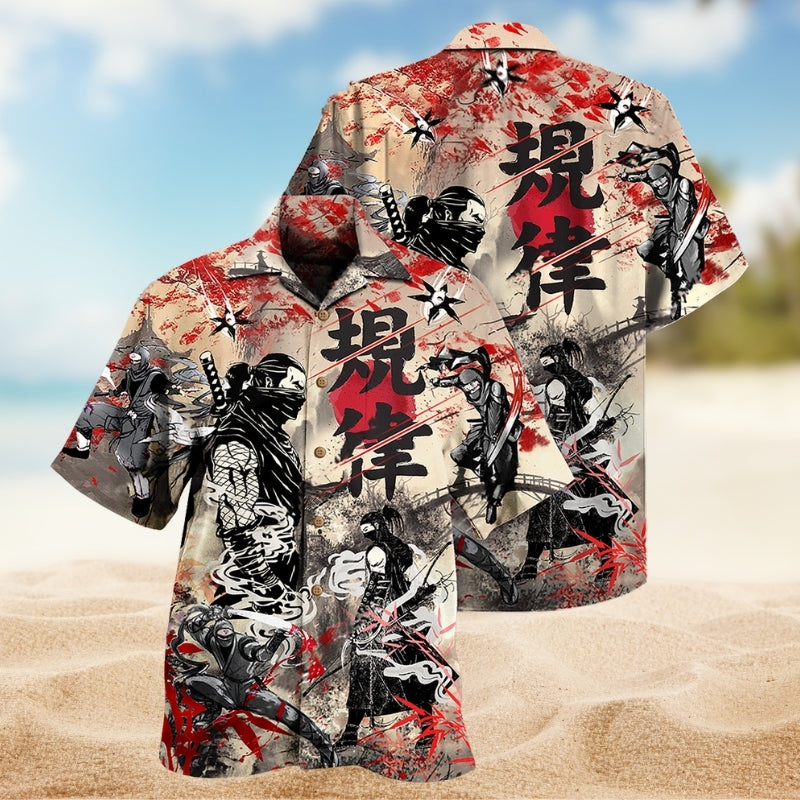 Ninja Only A Ninja Can Stop A Ninja Limited Edition – Hawaiian Shirt