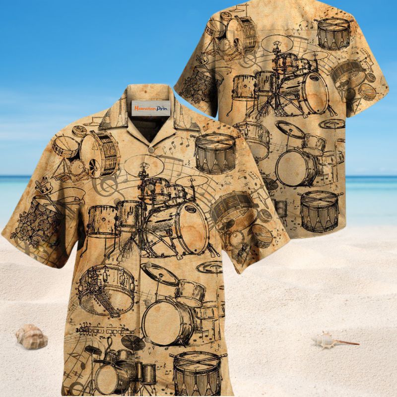 No Drums No Life Edition – Hawaiian Shirt