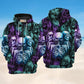 No Hear No See Skull Art – 3D Hoodie