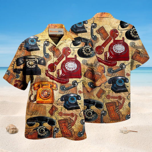 Nobody Is Listening Telephone Edition – Hawaiian Shirt