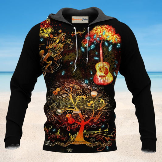 Nocturne Of Time Tree - 3D Hoodie