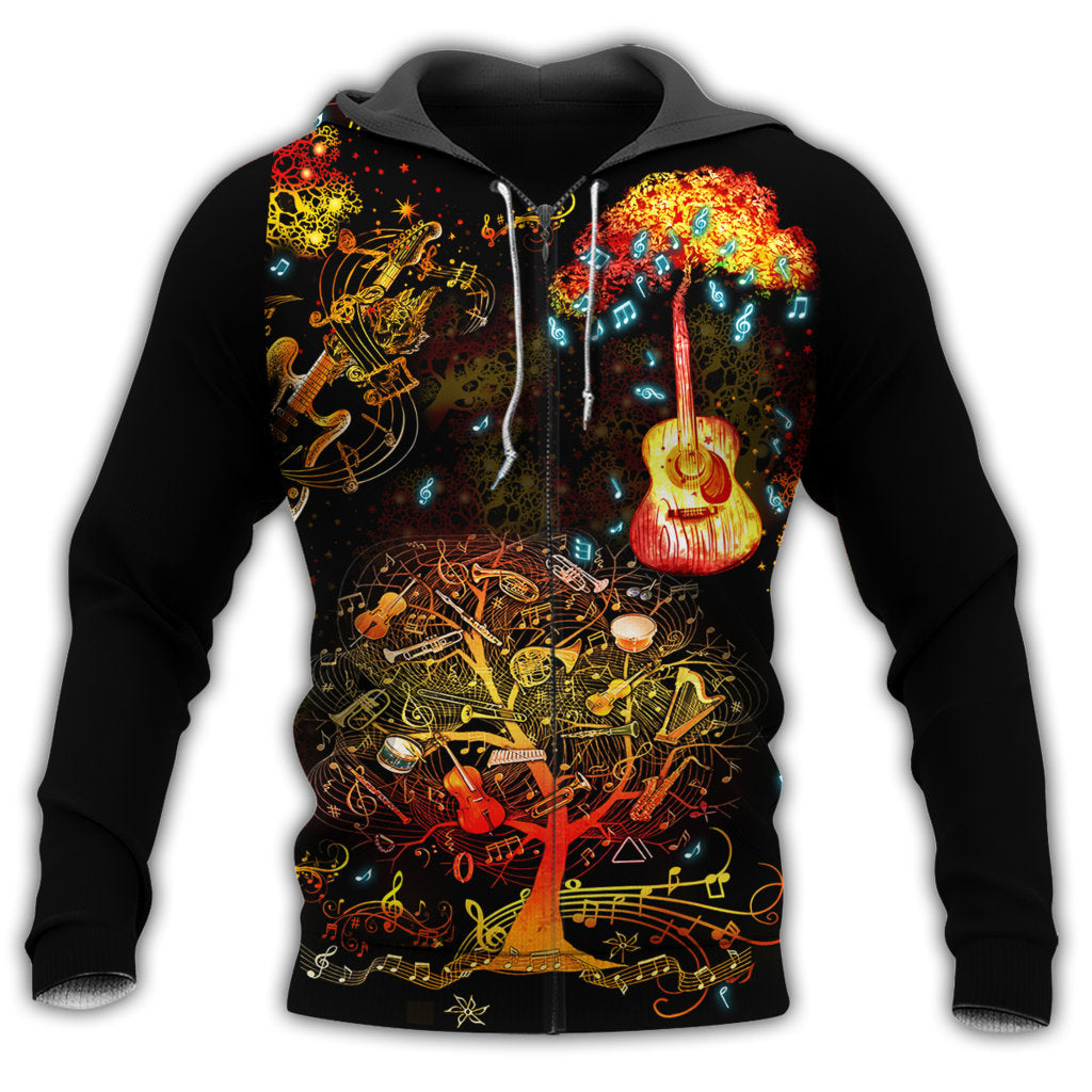 Nocturne Of Time Tree - 3D Hoodie2