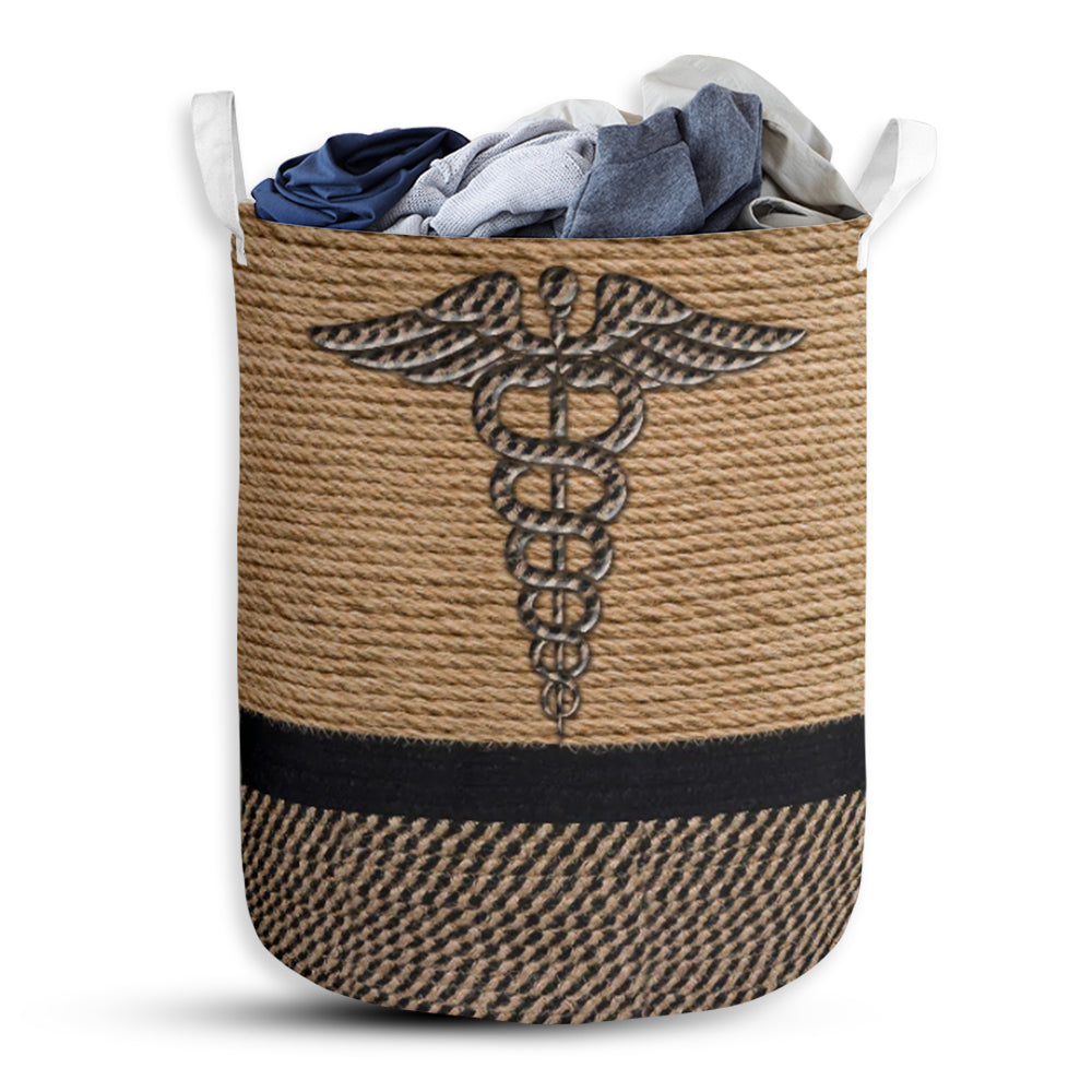 Nurse Rope Wallpaper - Laundry Basket - Owls Matrix LTD