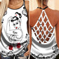 Nurse Stronger Limited Edition - Cross Open Back Camisole Tank Top 2-Owls Matrix