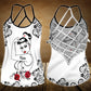 Nurse Stronger Limited Edition - Cross Open Back Camisole Tank Top 2-Owls Matrix
