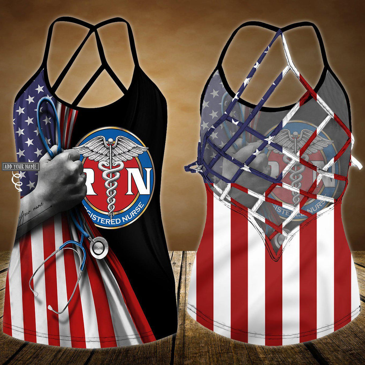 Nurse Stronger Custom Limited Edition 5 – Hollow Tank Top