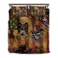 Retro Cowboy Skull Bedding Cover For Gothic Bedroom Decor And Dark Cozy Home Style