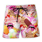 Colorful Ice Cream Summer Style - Beach Short